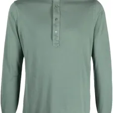 Рубашка поло с воротником-стойкой