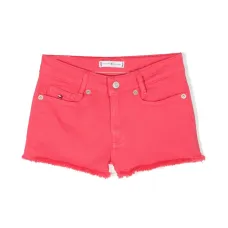 джинсовые шорты с бахромой