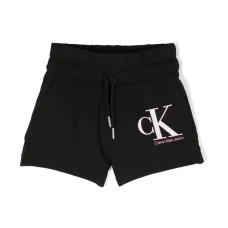 Шорты с кулиской и логотипом Шорты с кулиской и логотипом