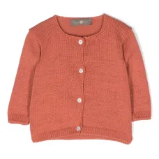 Кардиган с круглым вырезом