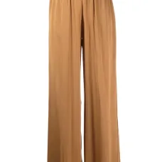 Широкие брюки с завышенной талией