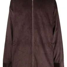 Вельветовая куртка-рубашка на молнии