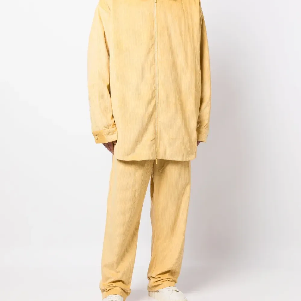 Вельветовые спортивные брюки с кулиской