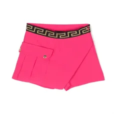 Юбка-шорты с узором Greca