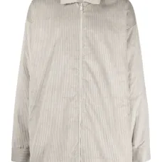 Вельветовая куртка-рубашка на молнии