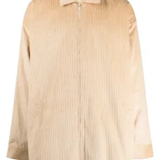 Вельветовая куртка-рубашка на молнии