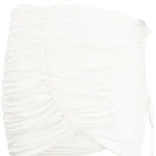 Юбка мини со сборками