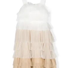 Платье с оборками