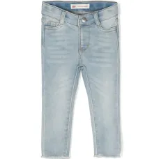 Прямые джинсы с нашивкой-логотипом