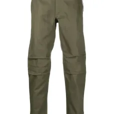 Брюки с нашивкой-логотипом