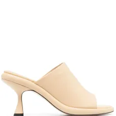 Мюли на каблуке