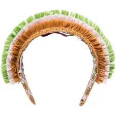 Ободок Halo из рафии