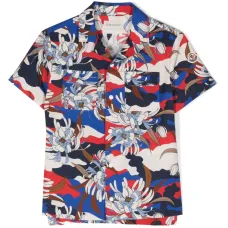 Рубашка с цветочным принтом Рубашка с цветочным принтом