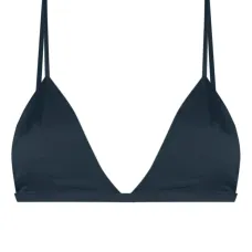 Шелковый бюстгальтер с треугольными чашками