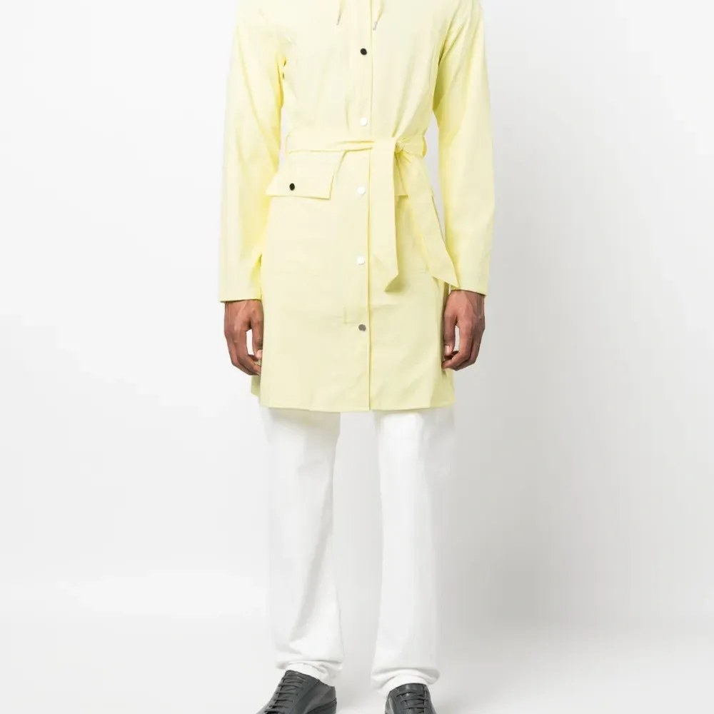 Плащ с кулиской