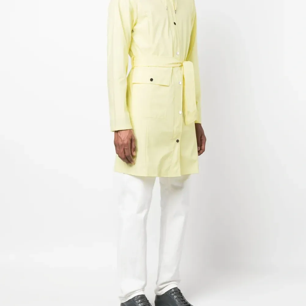 Плащ с кулиской