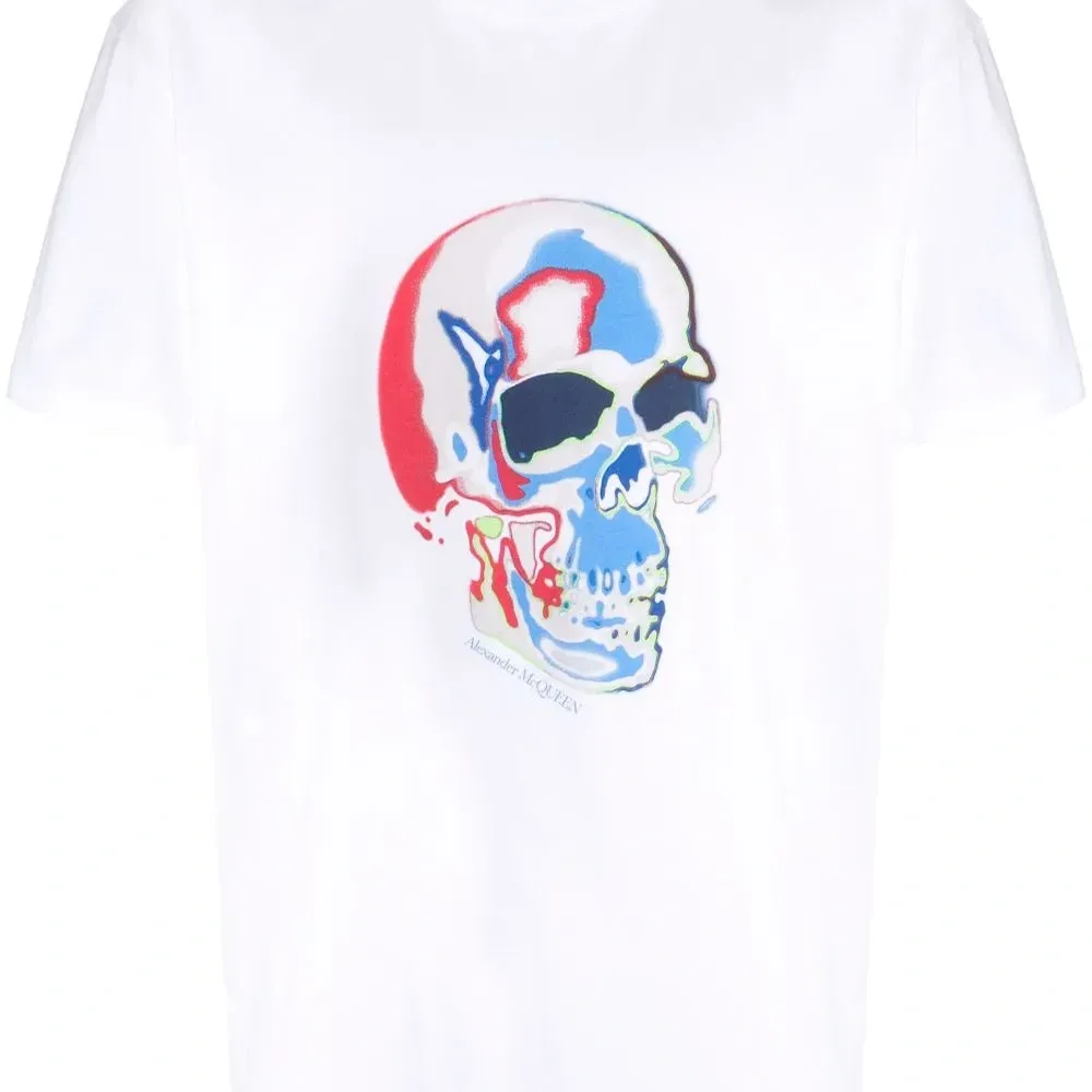 Футболка с принтом Solarised Skull Футболка с принтом Solarised Skull