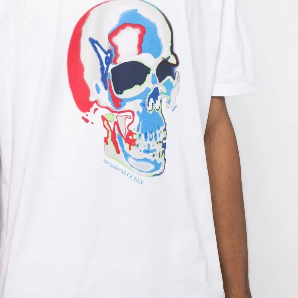 Футболка с принтом Solarised Skull Футболка с принтом Solarised Skull