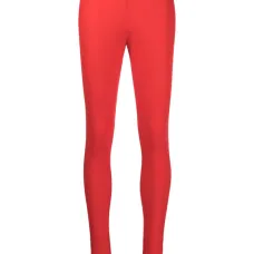 Легинсы с нашивкой-логотипом