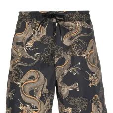 Плавки-шорты с принтом