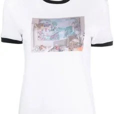 Футболка с принтом