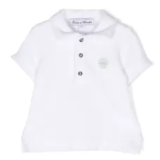 Рубашка поло с нашивкой-логотипом