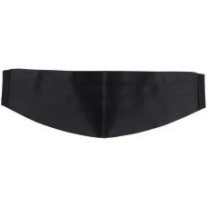 Шелковый камербанд со складками