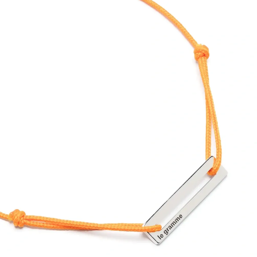 Серебряный браслет Punched