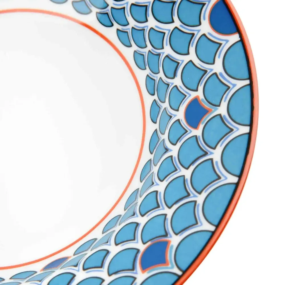 Круглая тарелка Lagon Soup