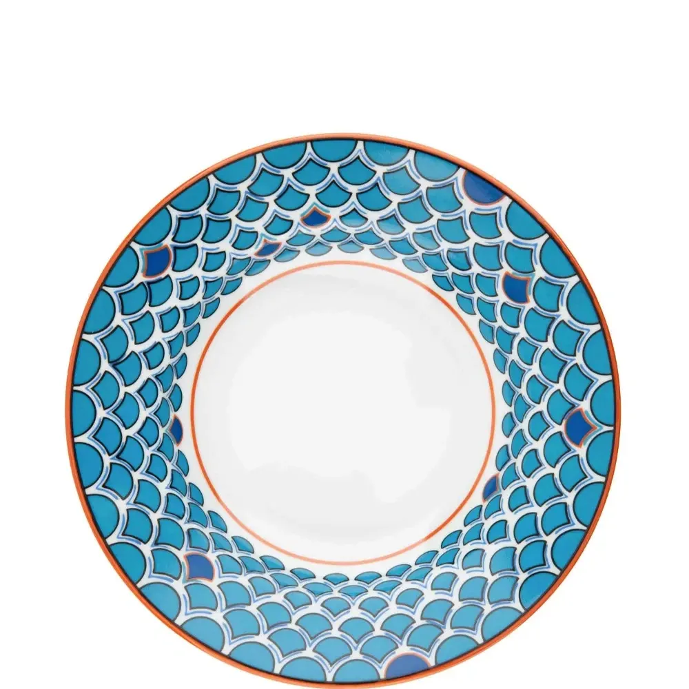 Круглая тарелка Lagon Soup