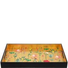 Поднос с цветочным принтом