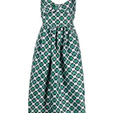 Платье миди Arya в клетку Платье миди Arya в клетку