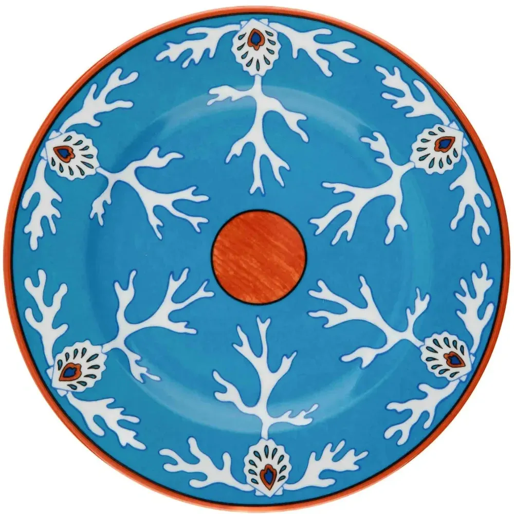 обеденная тарелка Lagon с принтом