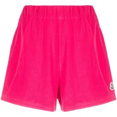 Шорты с нашивкой-логотипом