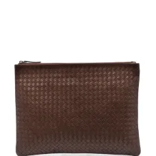 Плетеный клатч