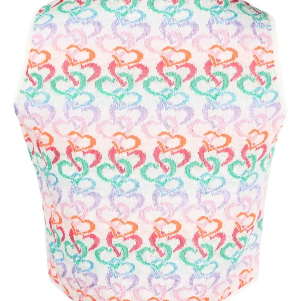 Укороченный топ вязки интарсия