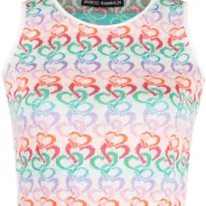 Укороченный топ вязки интарсия