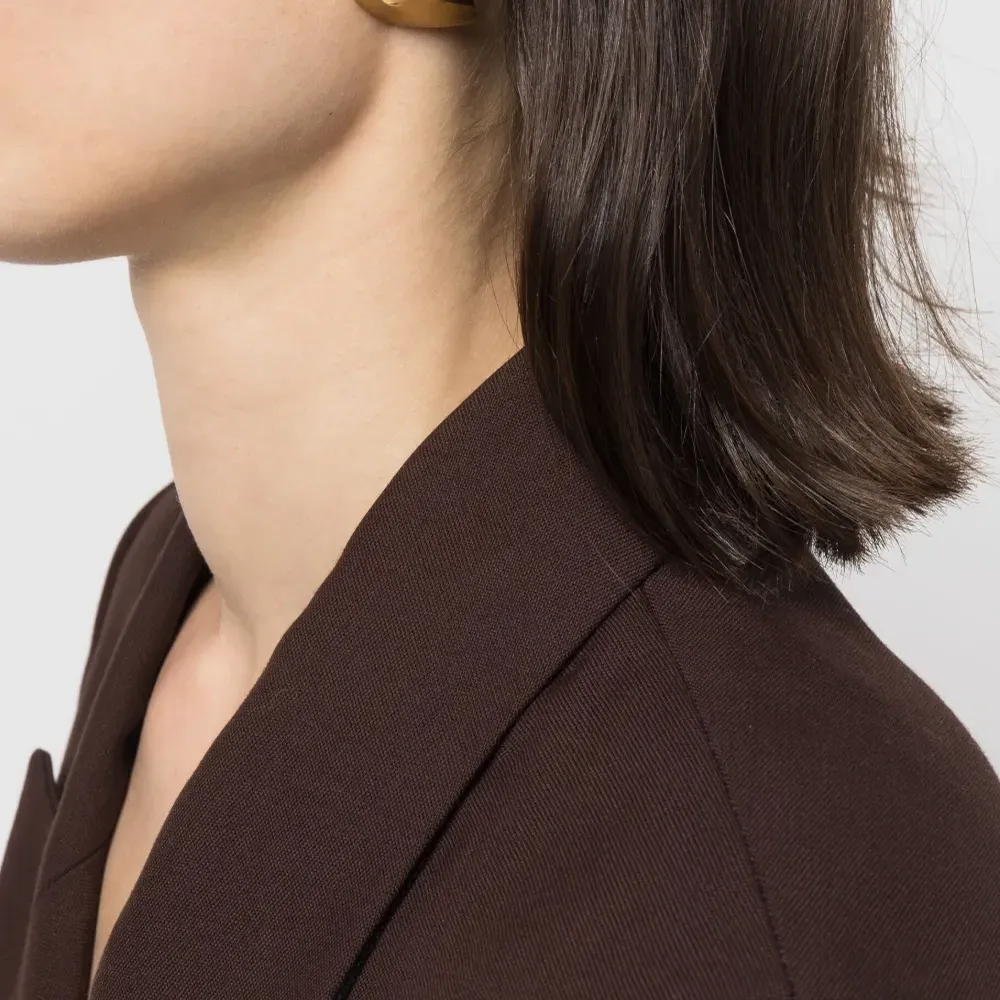 Овальные серьги