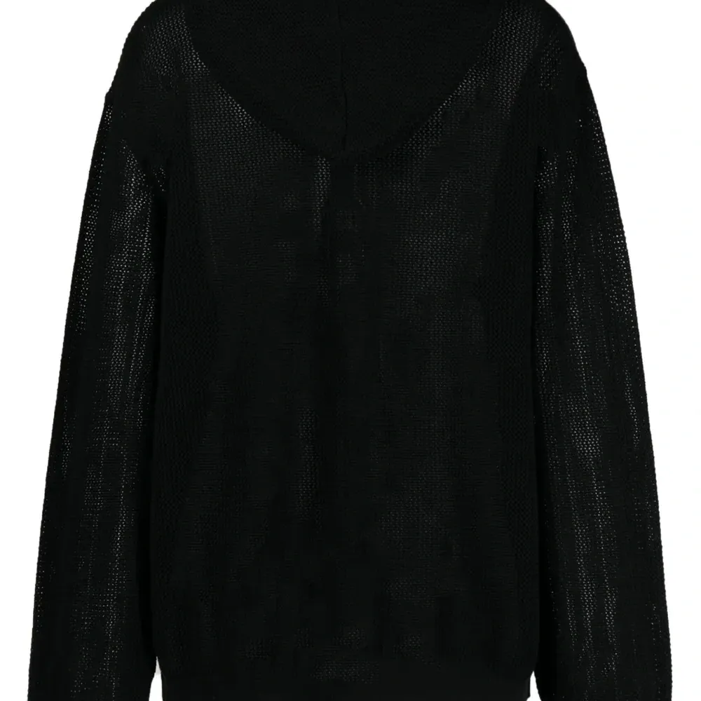 Худи в технике кроше на молнии