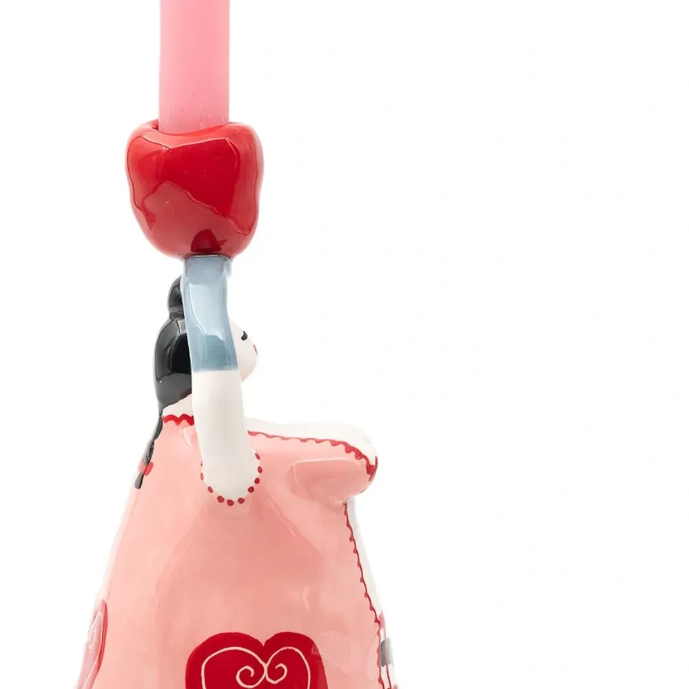 Керамический подсвечник