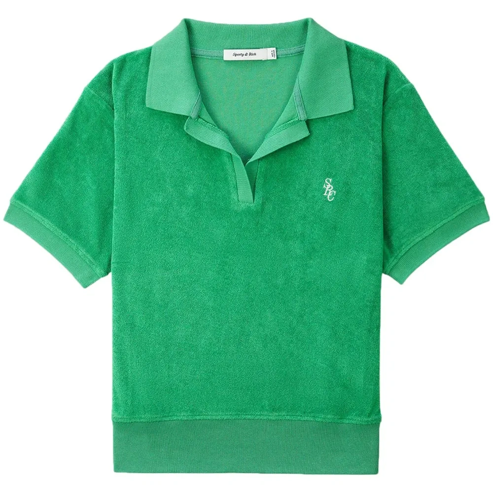 Рубашка поло с вышитым логотипом