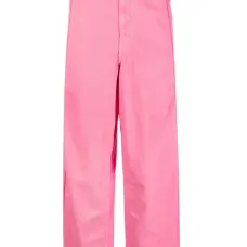 Широкие брюки со вставками