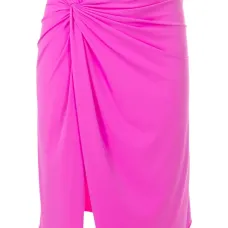 Юбка асимметричного кроя со сборками