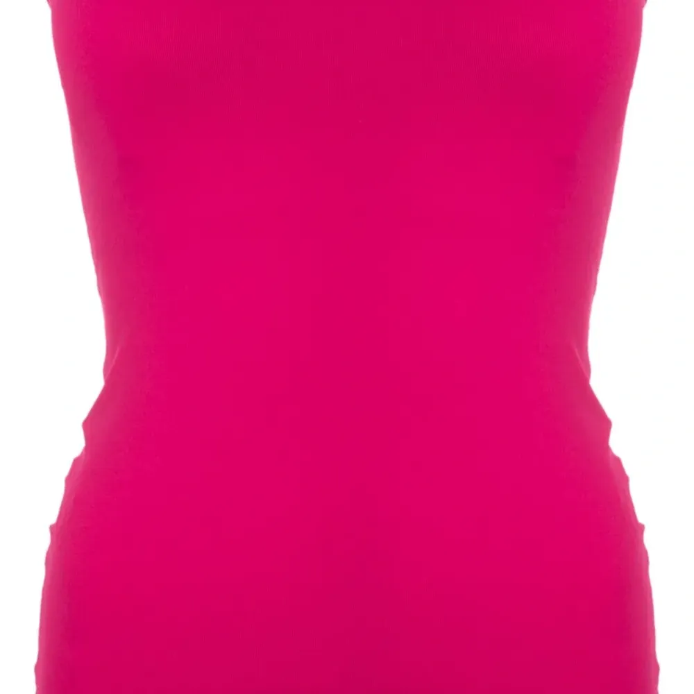 Обтягивающий топ без бретелей