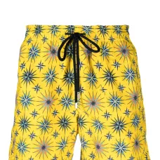 Плавки-шорты с принтом