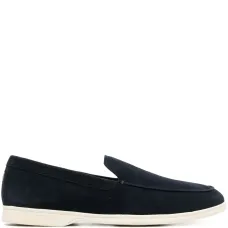 замшевые лоферы