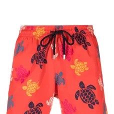 Плавки-шорты с принтом