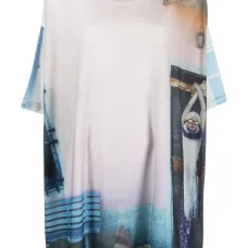 Футболка оверсайз с фотопринтом