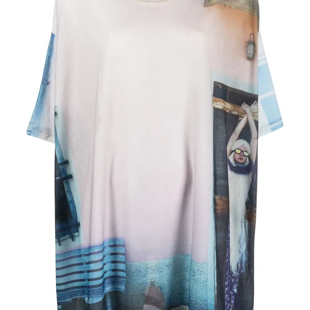 Футболка оверсайз с фотопринтом