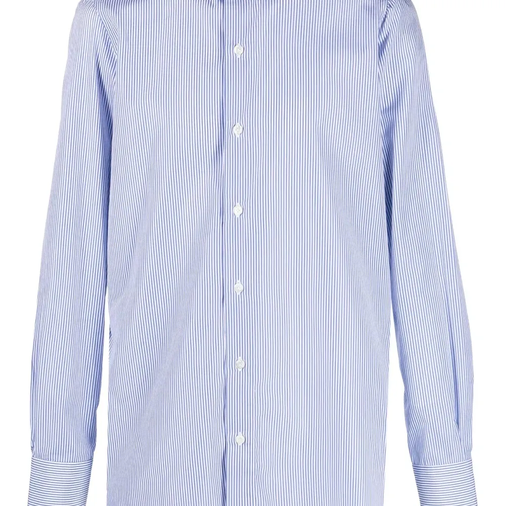 Полосатая рубашка с длинными рукавами